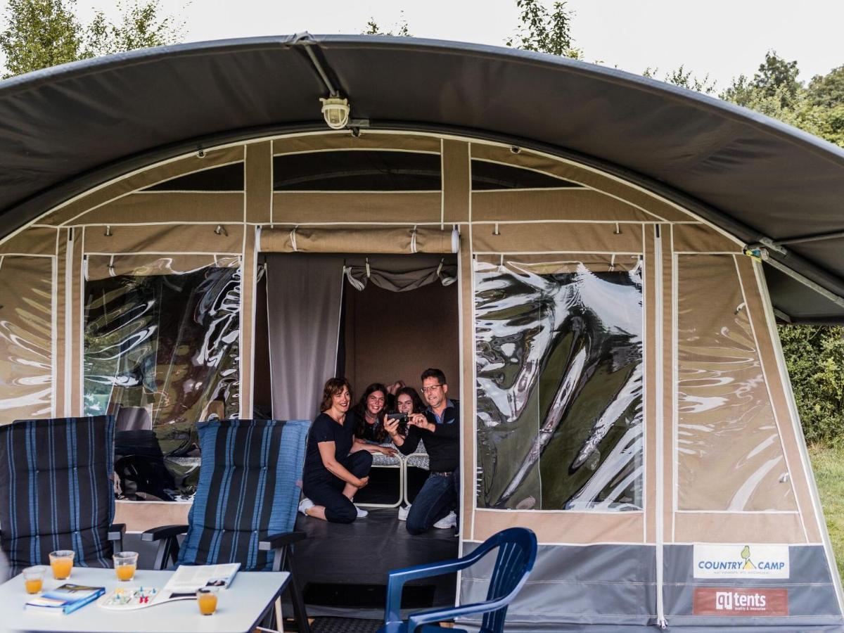 Nice Tent Lodge On A Campsite, Bordering The Forest, Luxembourg At 27 Km Medernach Extérieur photo